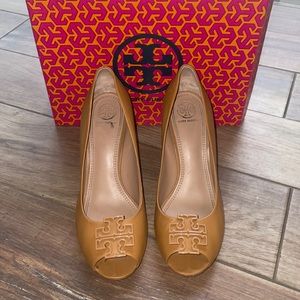 Tory Burch open toe wedge